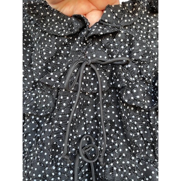 For Love & Lemons  Lelia Mini Dress in Black size XL - Picture 9 of 12